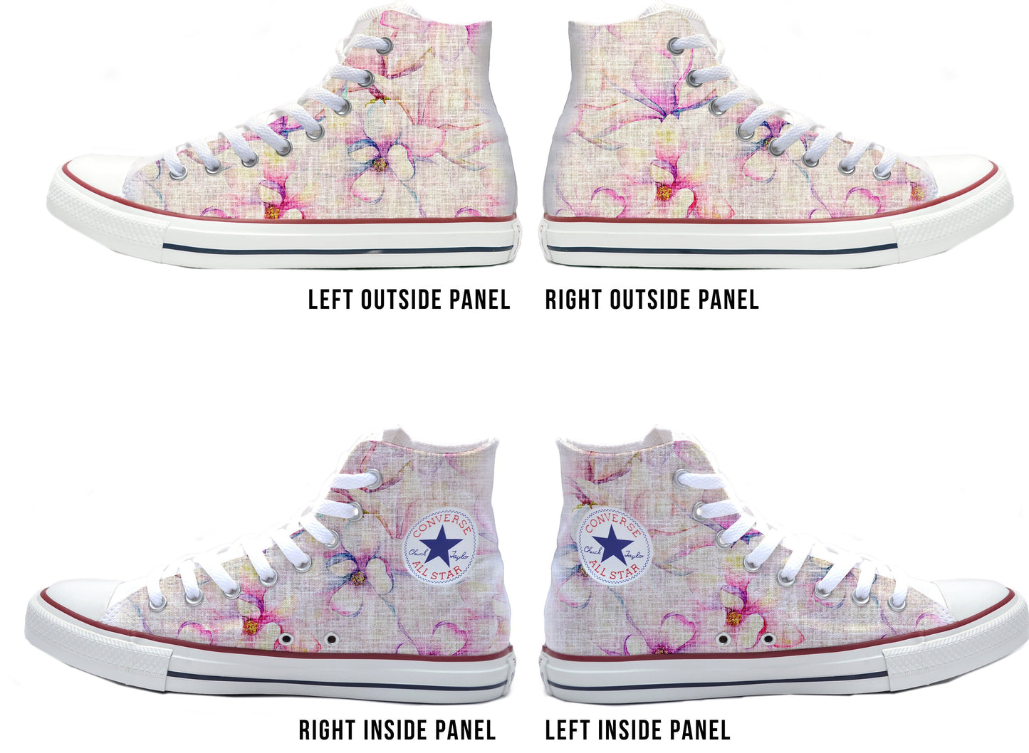 Magnolia Converse Chucks High Top Shoes