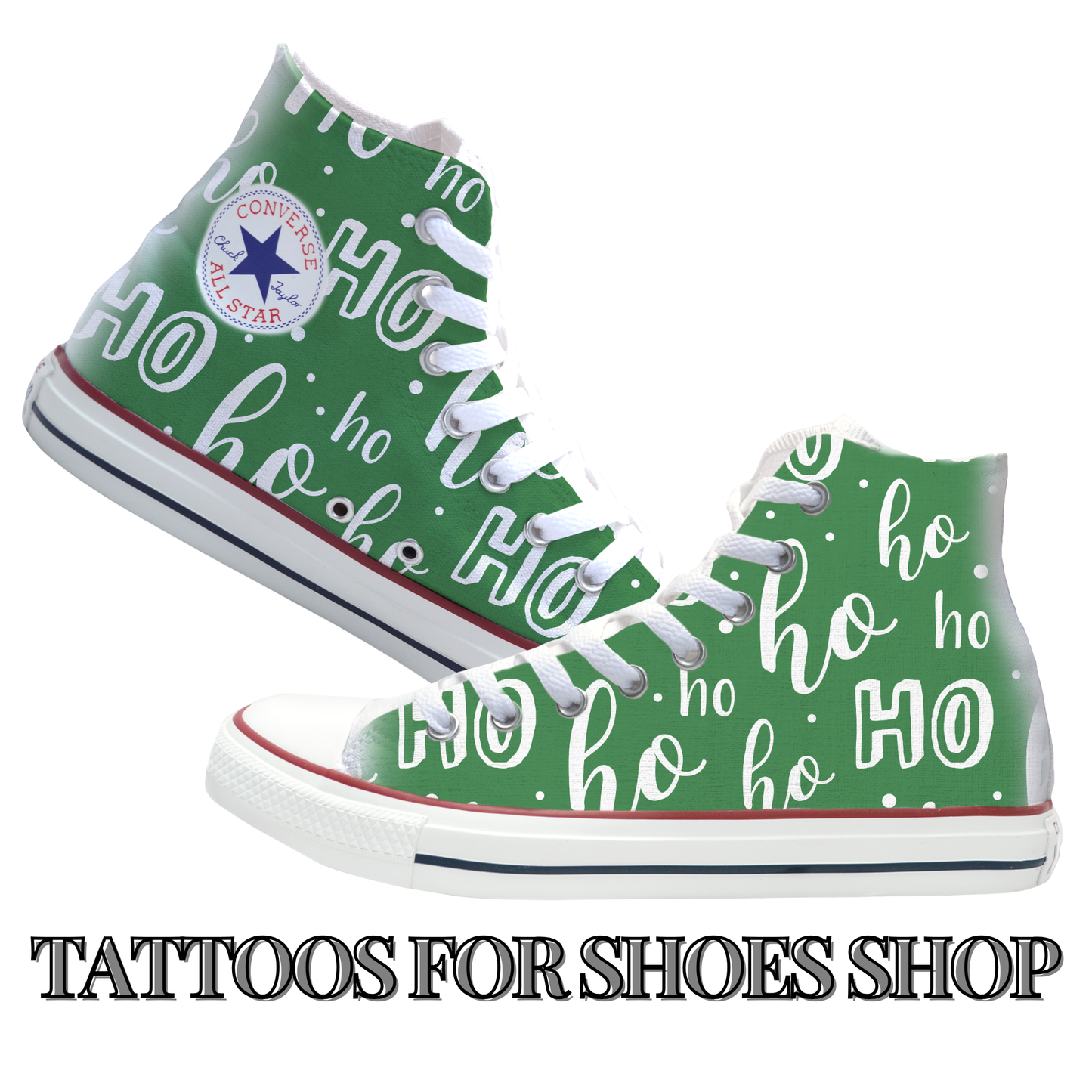 HoHoHo Converse Chucks High Top Shoes