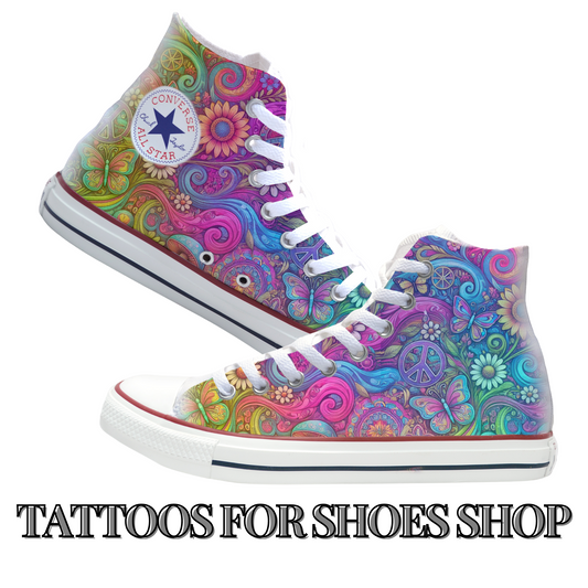 Groovy Soles Series 001 Converse Chucks High Top Shoes