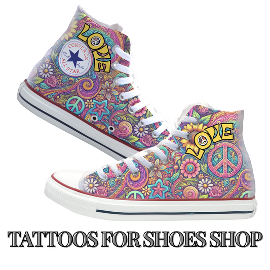 Groovy Soles Series 003 Converse Chucks High Top Shoes