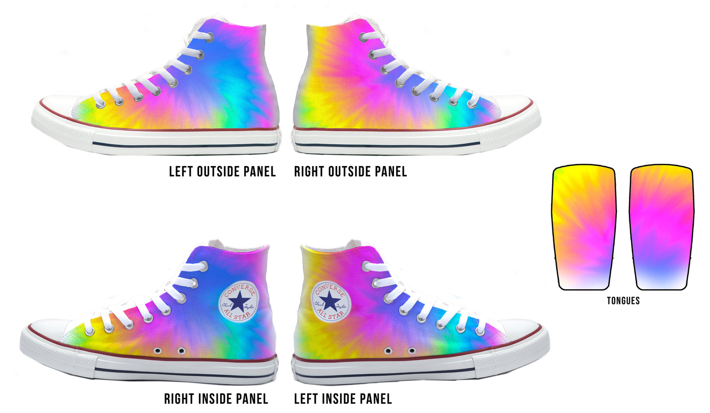 Groovy Soles Series 006 Converse Chucks High Top Shoes